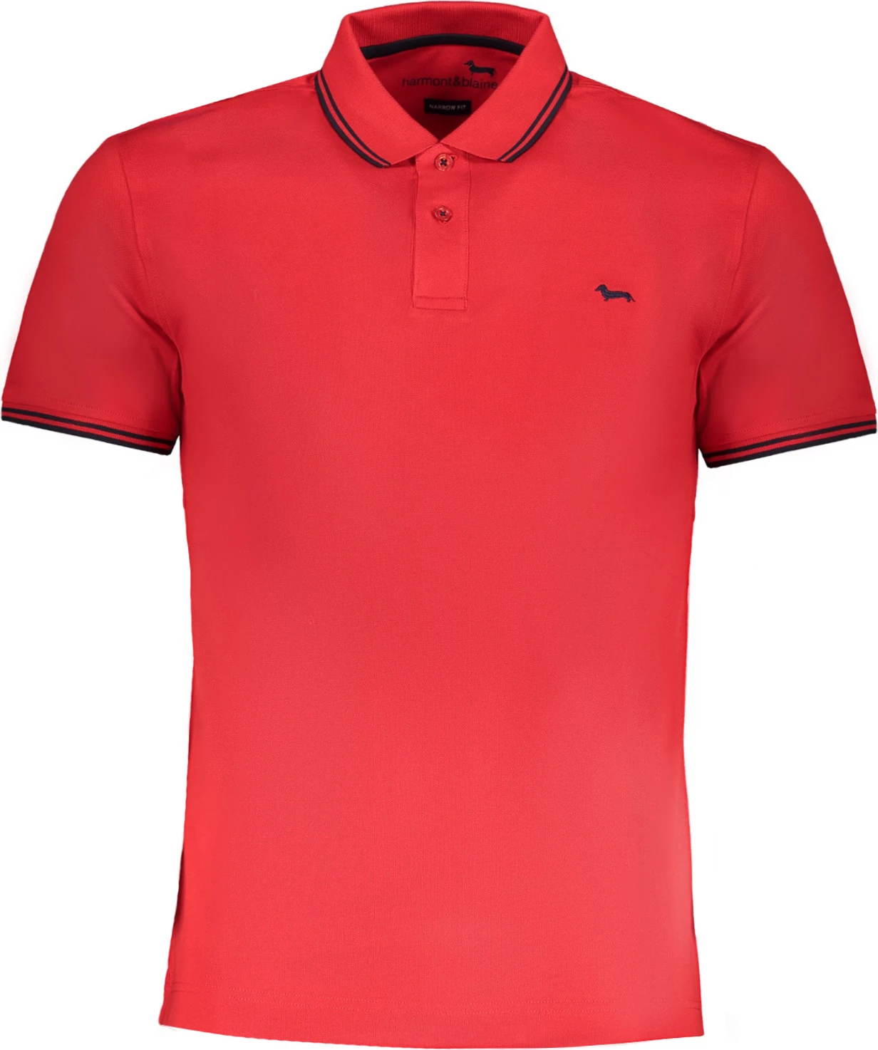 Maicë polo për meshkuj Harmont & Blaine, e kuqe [Madhësia: XL]
