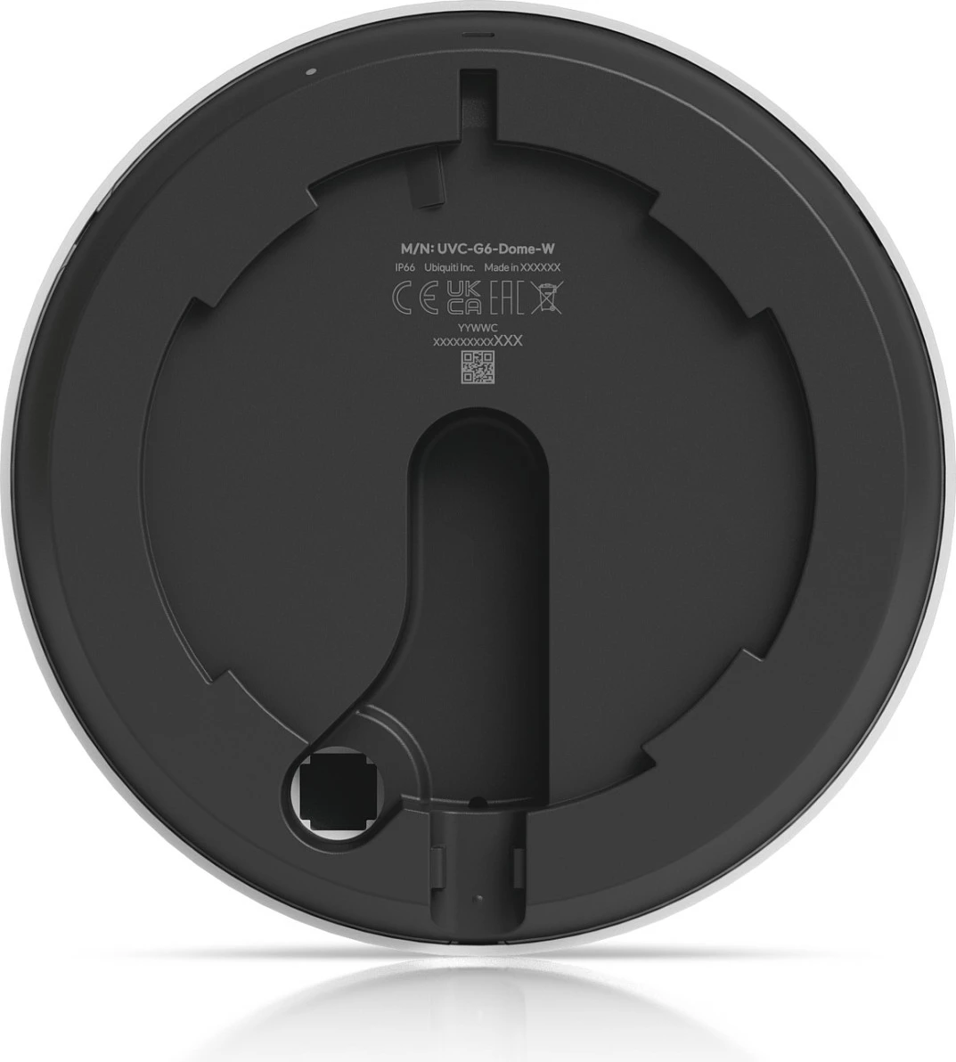 Kamerë sigurie IP Ubiquiti G6 Dome, 4K 8MP, PoE, IP66 IK10, e bardhë