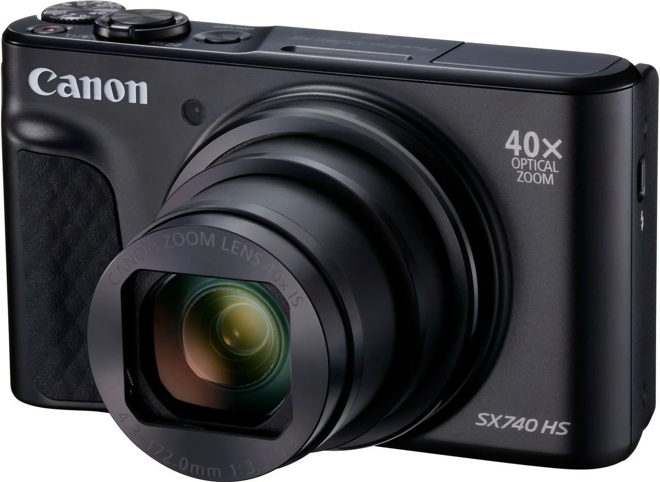 Aparat Canon PowerShot SX740 HS, 20.3MP, 40x zoom optik, 4K, Wi-Fi, i zi