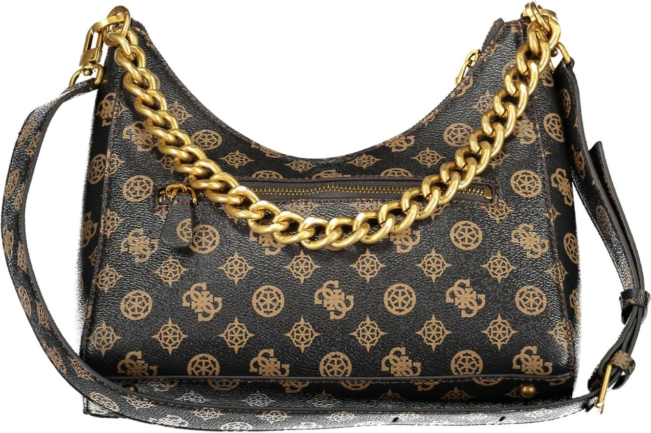 Çantë GUESS JEANS femra, kafe