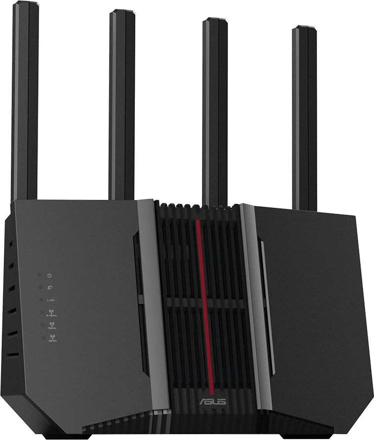 Router ASUS RT-BE92U BE9700 Tri-Band WiFi 7 Gaming, 1GB RAM, 256MB Flash, i zi