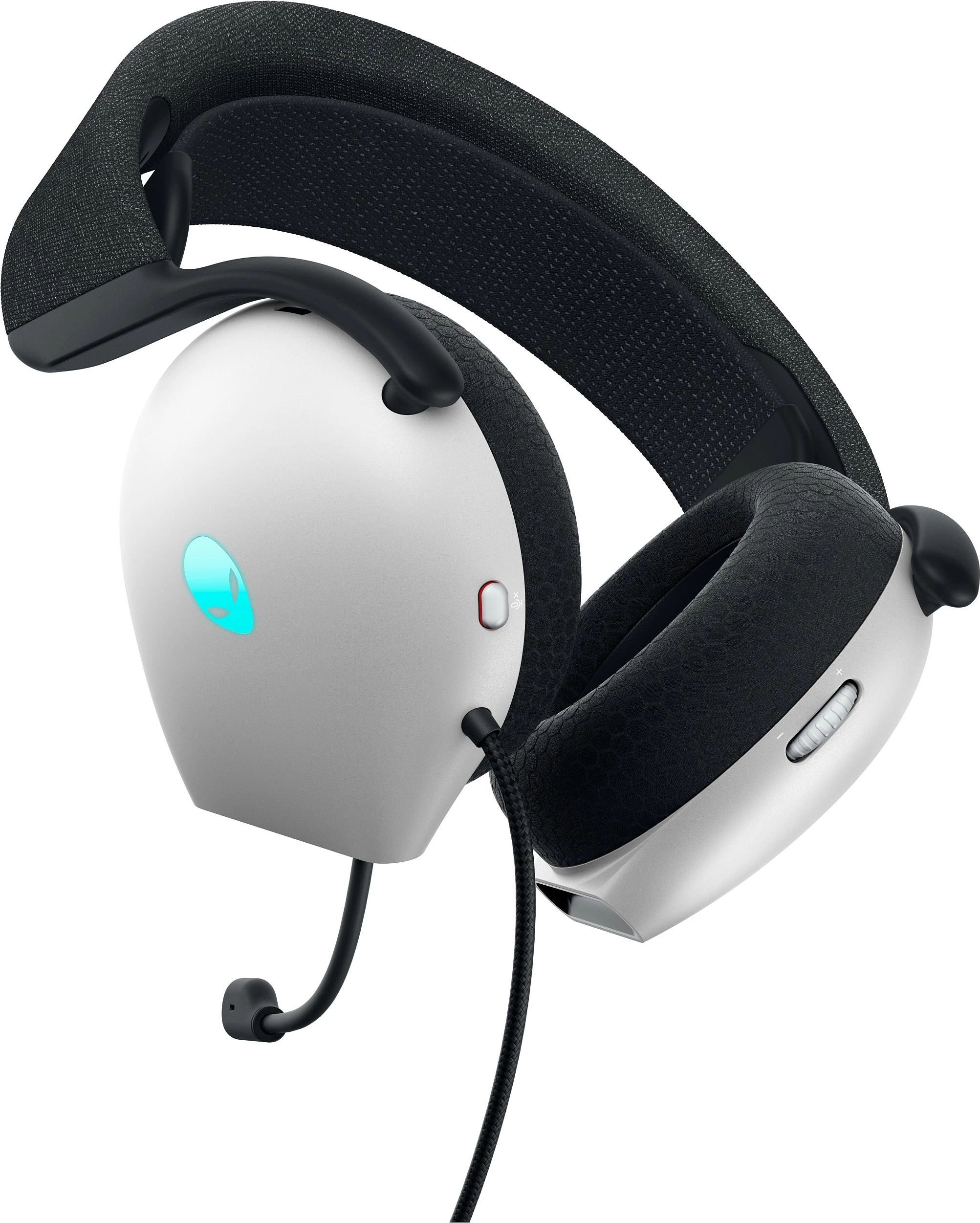 Kufje gaming Alienware Wired USB RGB 20, e bardhë