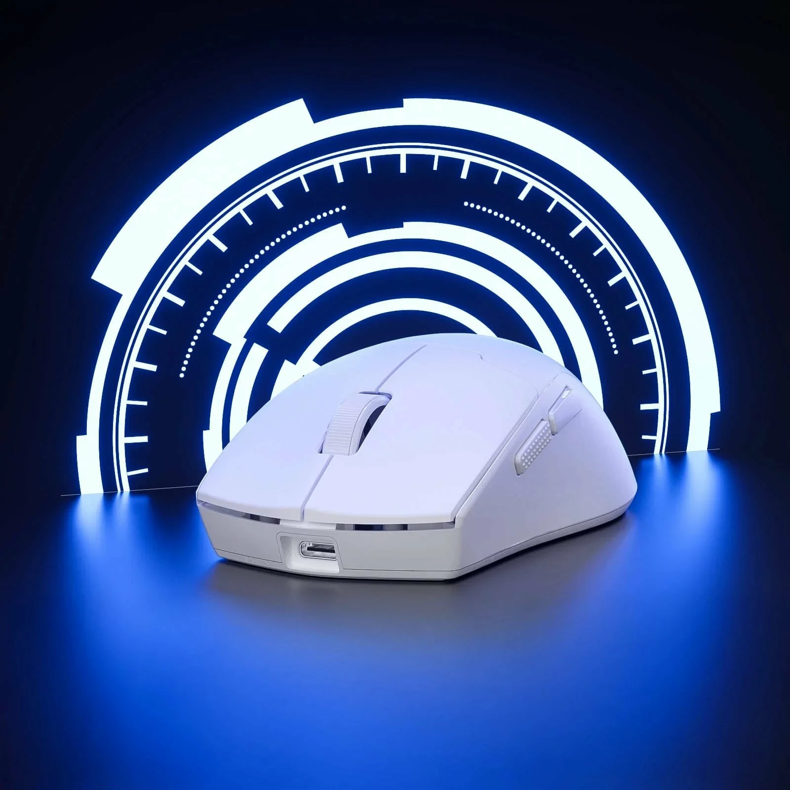 Maus Redragon M918W K1NG PRO MAX 26000 DPI PAW3395 wireless/BT/USB, i bardhë