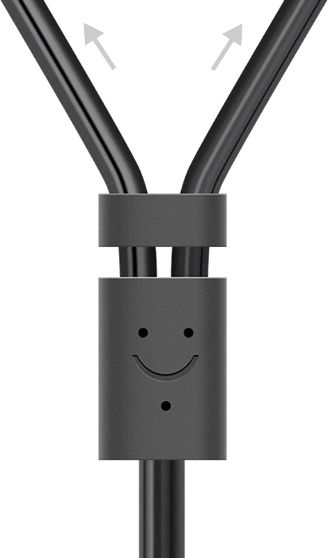 Kabllo audio Ugreen AV102 10511, 1.5m, mini jack 3.5mm në 2RCA, Gri