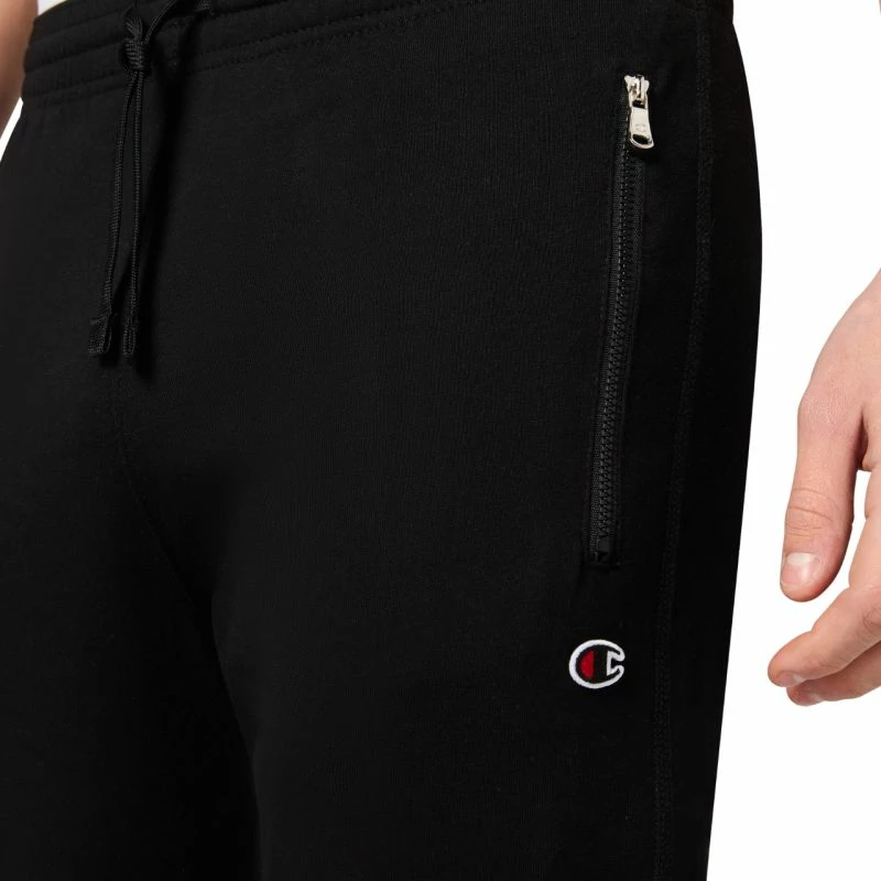 Pantallona sportive Champion Rib Cuff 220807 KK001, të zeza