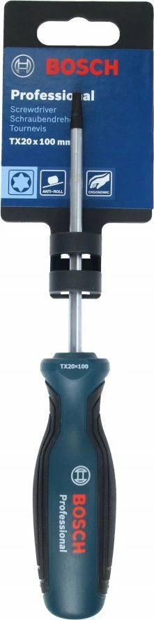 Kaçavidë Torx Bosch Professional TX25 100 mm 1600A01V0C, blu/zezë, 1 copë