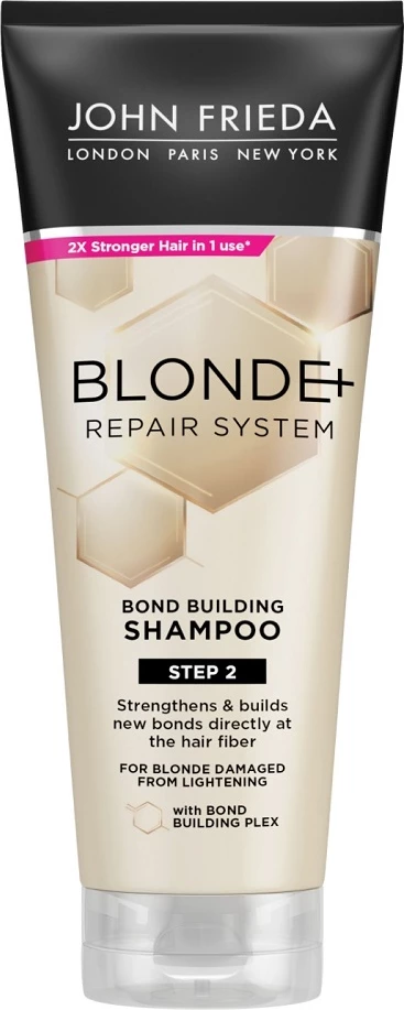 Shampon për femra John Frieda Blonde+ Repair System Rebuilding, 250ml