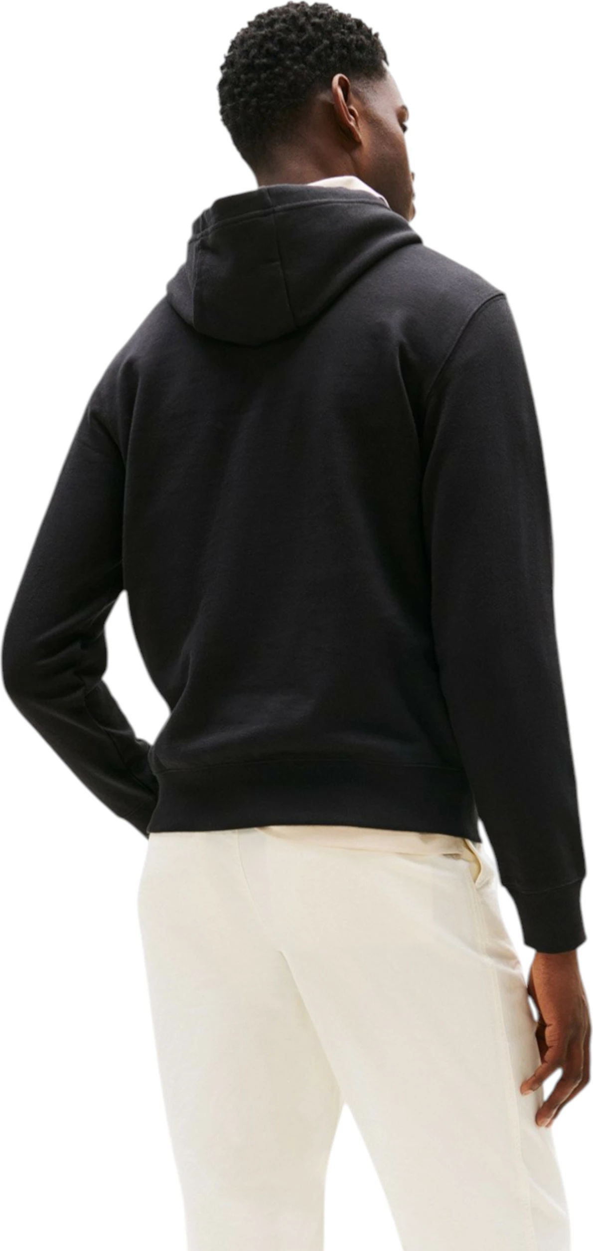 Duks me kapuç për meshkuj Tommy Hilfiger Ithaca Flag MW0MW39377, i zi [Madhësia: XXXL]