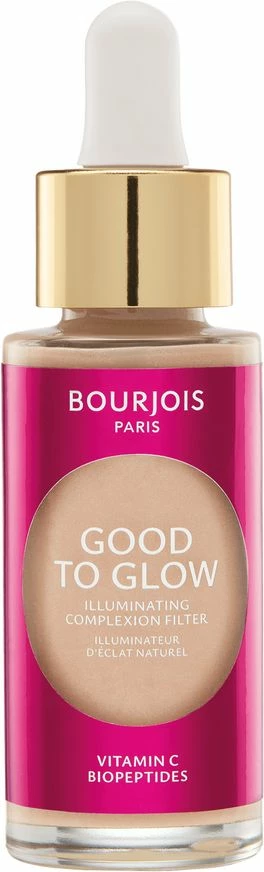 Fondatinë, primer, highlighter për femra Bourjois Good to Glow Illuminator Light Foundation and Primer 3-in-1 001 Fair, 30ml