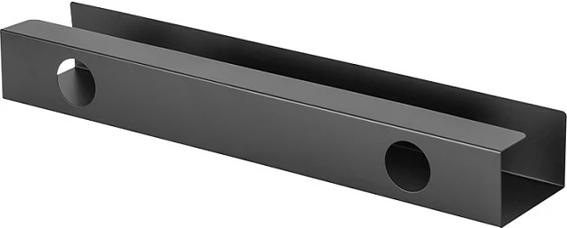 Mbajtës kabllosh LogiLink KAB0070, për tavolinë, çelik, i zi