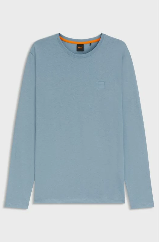 Maicë me mëngë të gjata për meshkuj Boss, pambuk