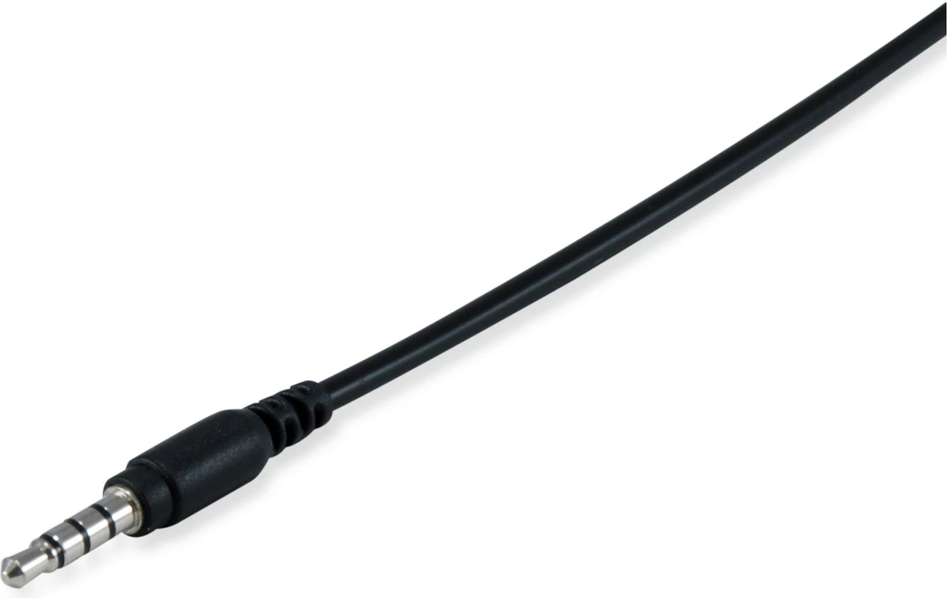 Kufje me mikrofon EQUIP 245302, me kabllo, 2x 3.5mm, 2m, Black
