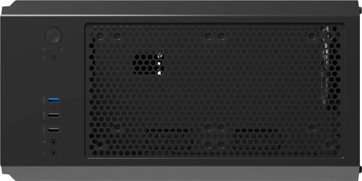 Kasë GENESIS Irid 503 ARGB V2 NPC-1559 Micro Tower, Micro-ATX/Mini-ITX, x4 ventilatorë ARGB 120mm, e zezë