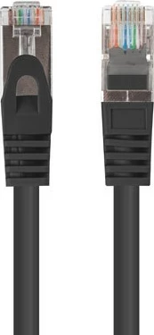 Kabllo rrjeti Lanberg PCF6-20CC-0025-BK Cat6, 0.25m, e zezë