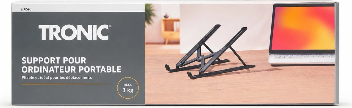 Mbajtëse Laptopi Ergonomike dhe e Palosshme Tronic (Max 3kg)