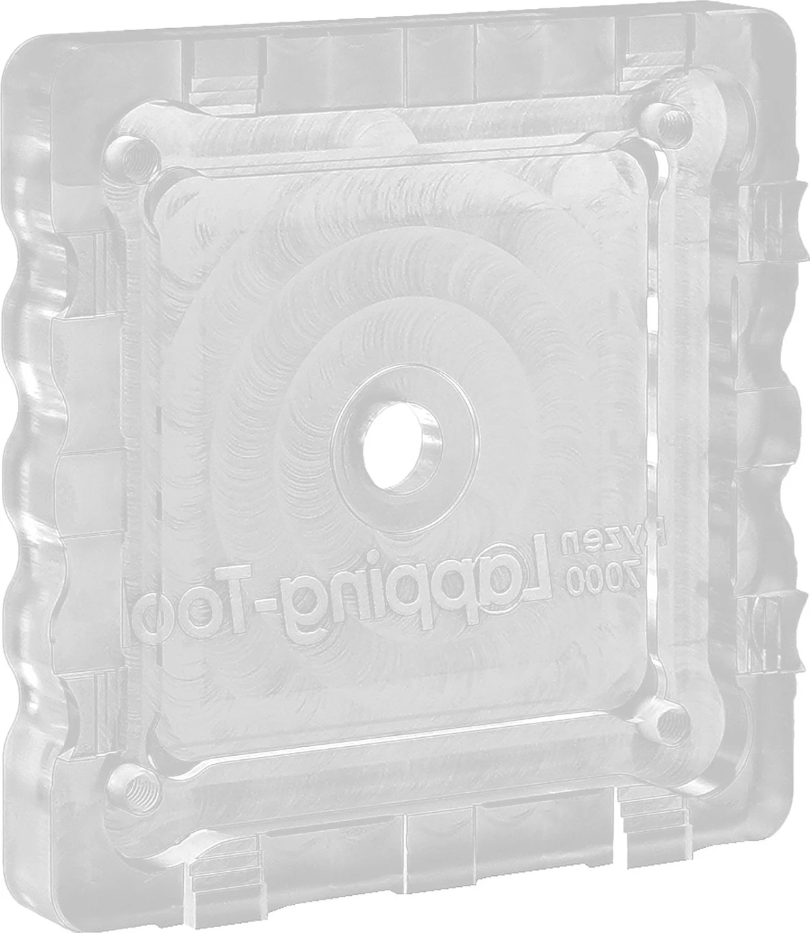Vegël lapping Thermal Grizzly Ryzen 7000 Lapping Tool, transparente