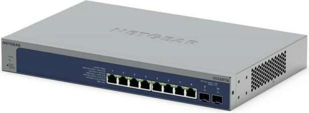 Switch NETGEAR XS508TM, Managed, 8x10G, 2xSFP+, gri