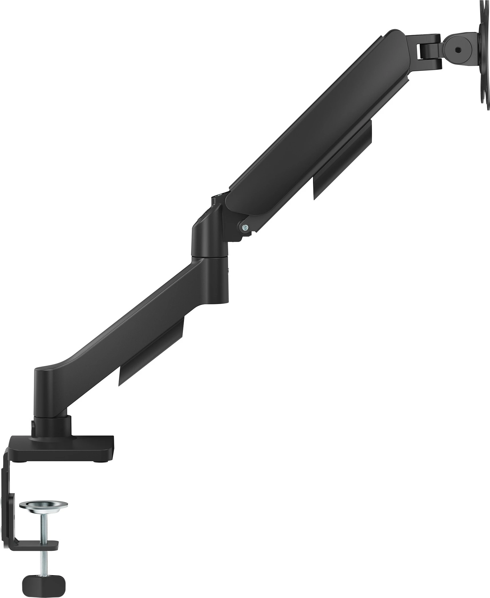 Mbajtëse monitori EQUIP 17-32 inç, krah me gas spring, 1 ekran, VESA 75x75/100x100, 9 kg, e zezë