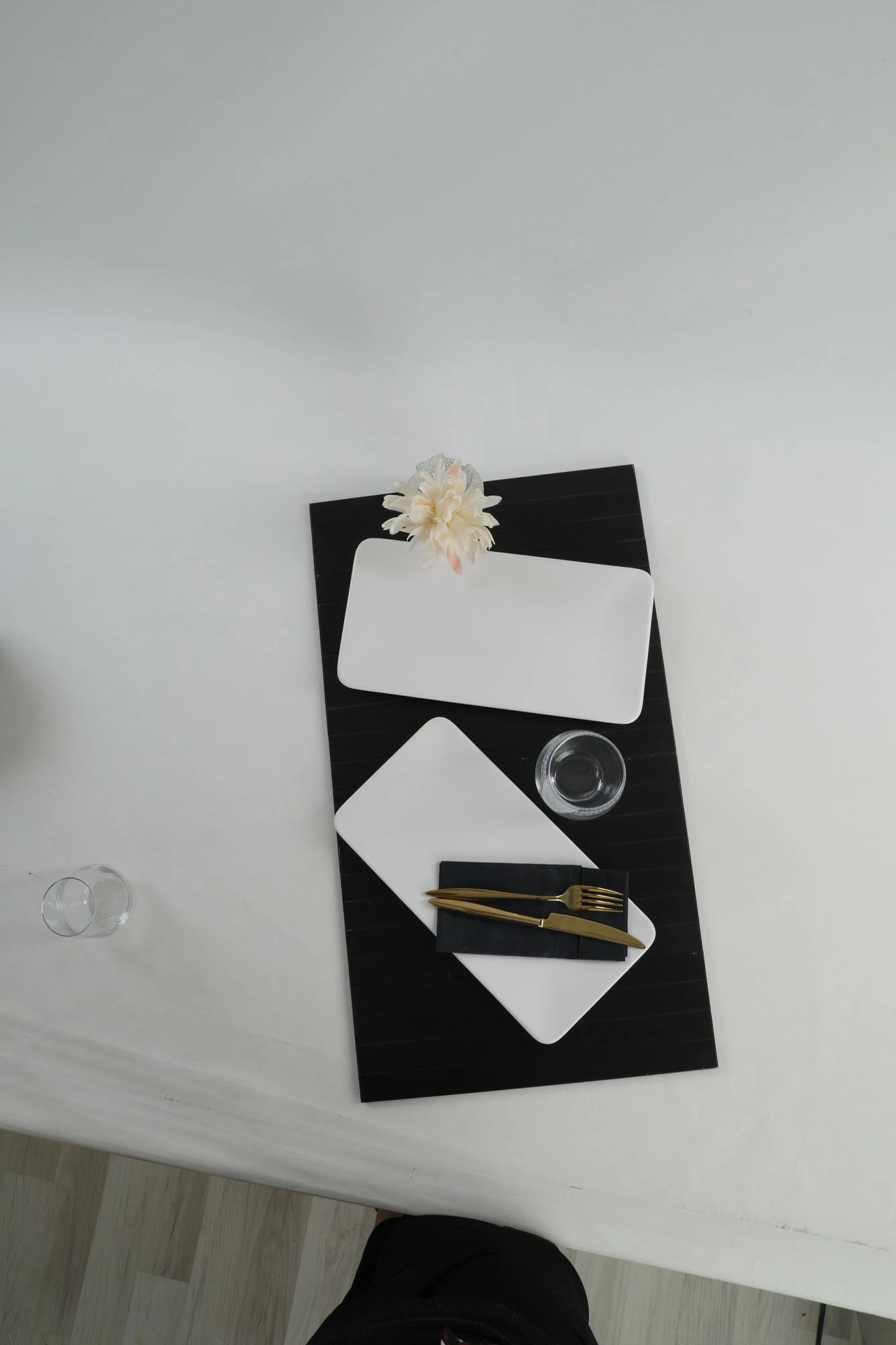 Set pjatash (2 copë), Hermia Concept, ngjyrë e bardhë mat, ST032002F022A000000MAKYK01