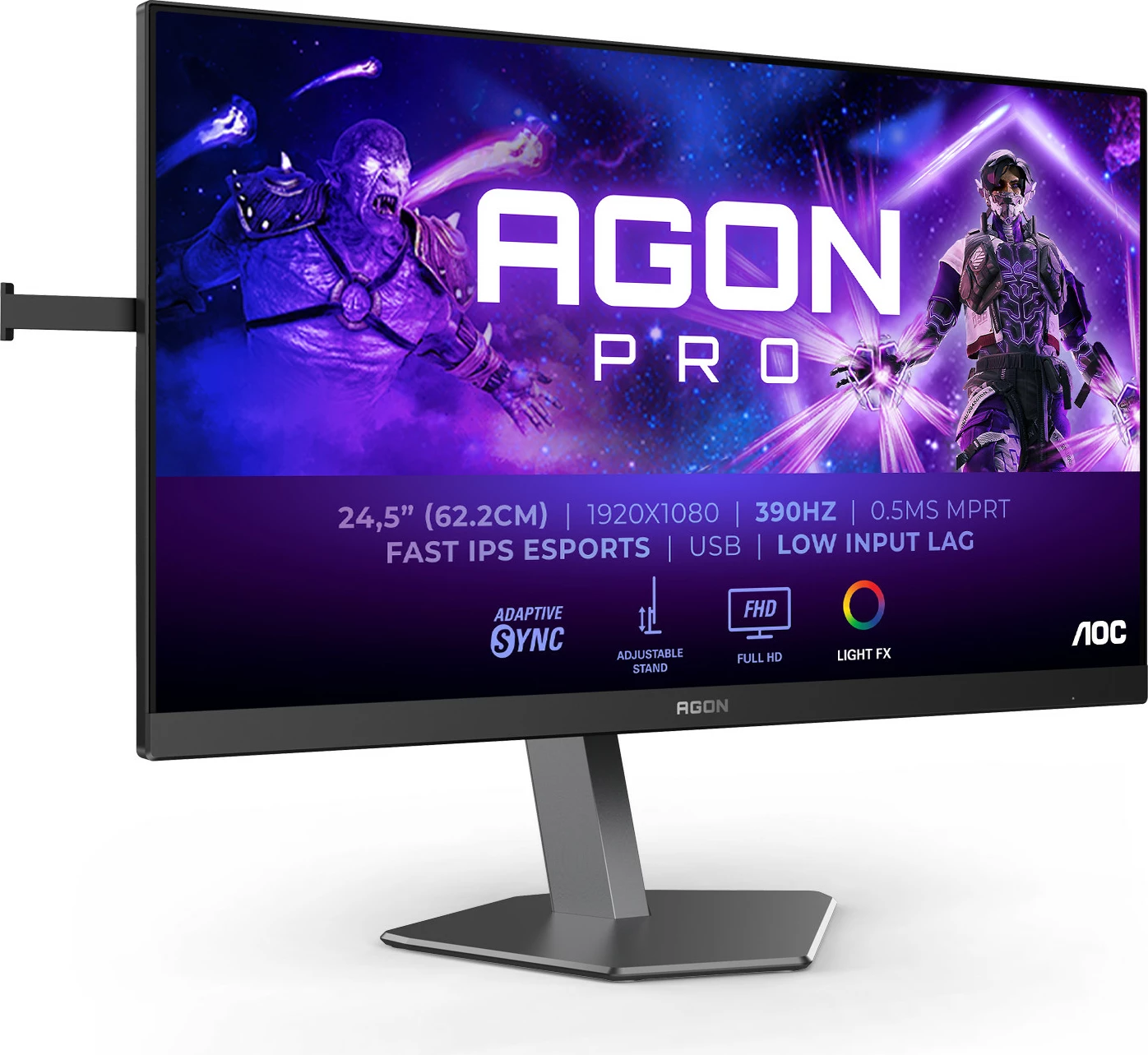 Monitor gaming AOC AGON PRO AG256FS 24.5 inç FHD 390Hz i zi