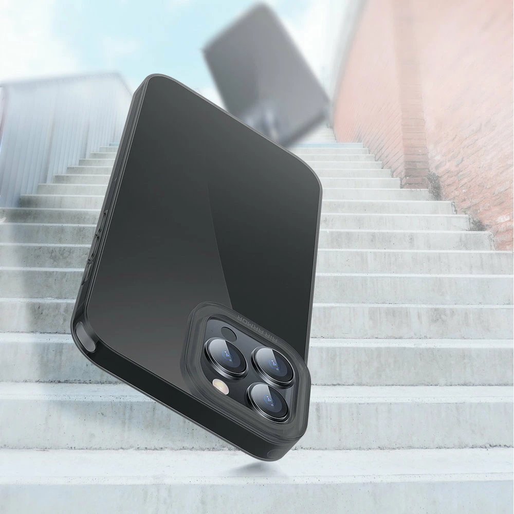 Mbështjellës Baseus Simple Series për iPhone 13 Pro, TPU, i tejdukshëm, zi