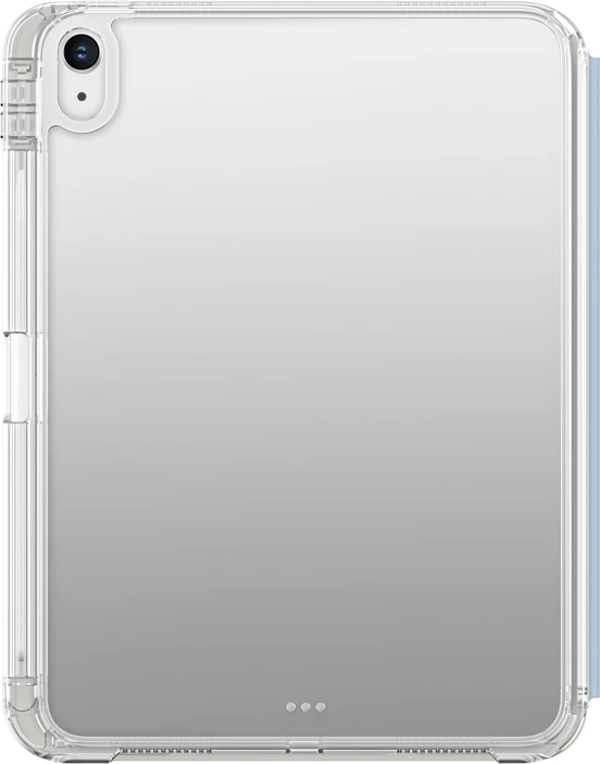 Mbështjellës tabletë AmazingThing Minimal Case, për iPad Air 11" M3 (2025), folio me qëndrim, pjesë e pasme transparente, mbajtëse Apple Pencil, blu