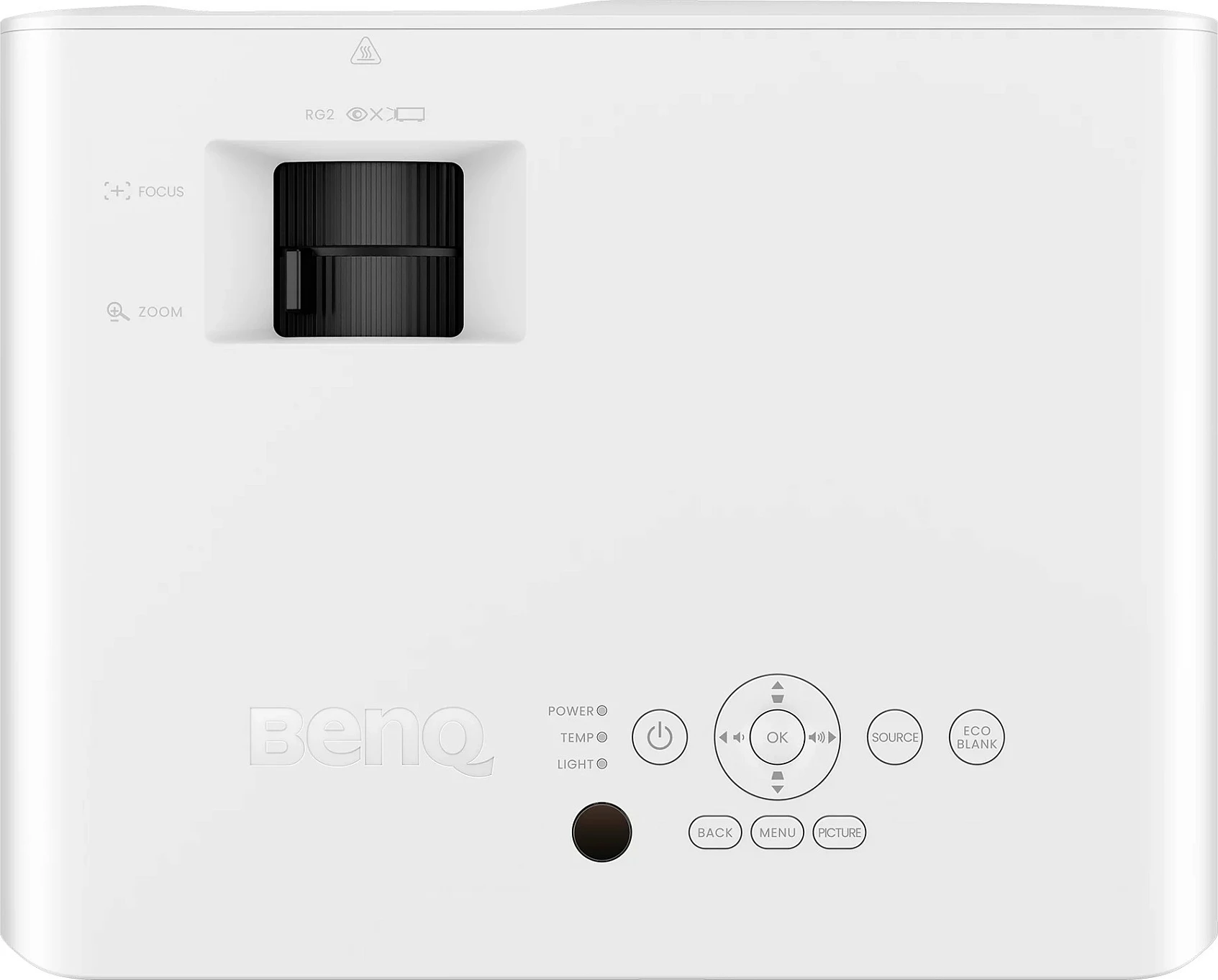 Projektor BenQ LW655C, DLP Laser, WXGA 1280x800, 4000 ANSI Lumen, HDMI, altoparlant i integrum, i bardhë