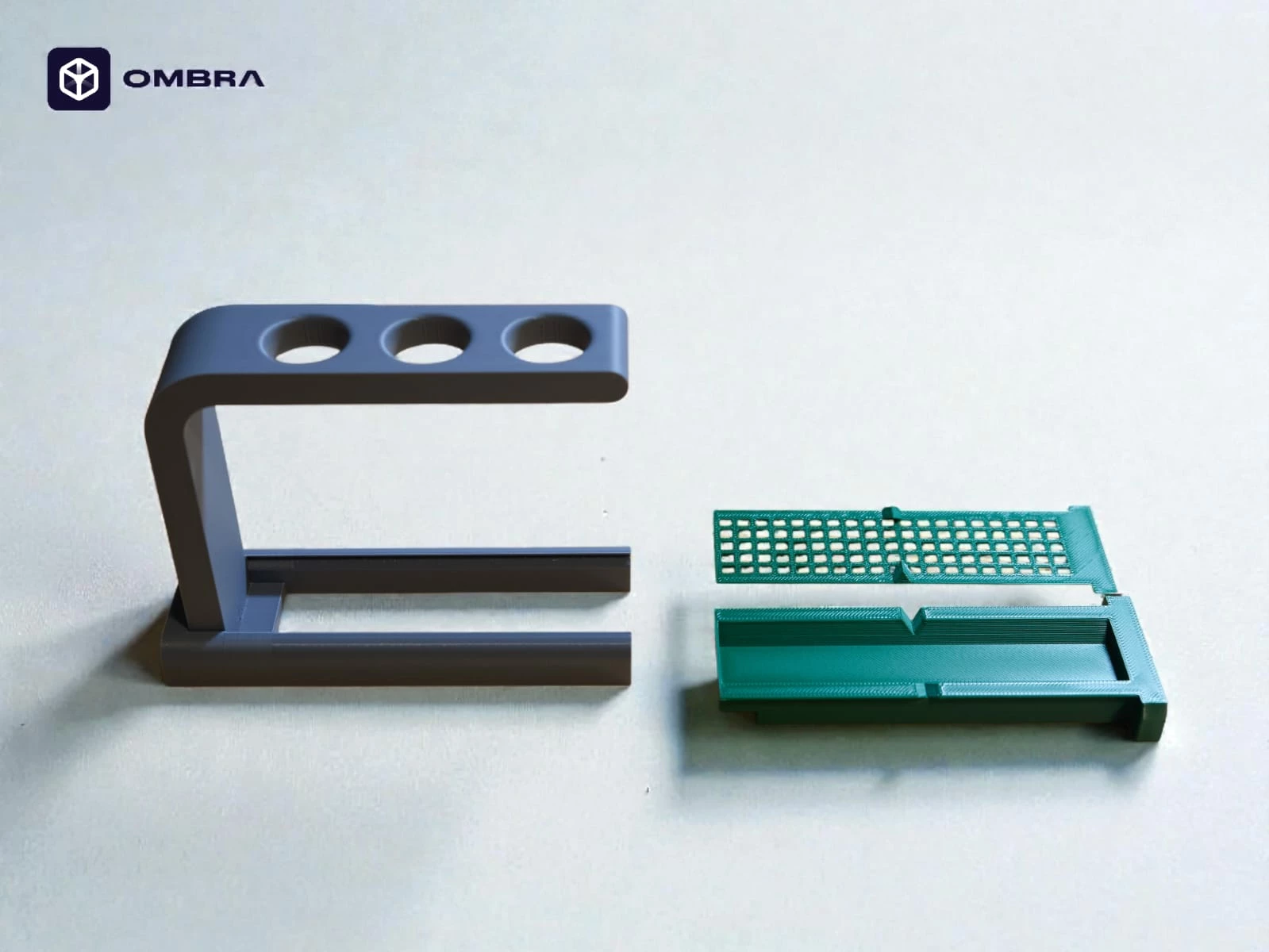 Mbajtëse për brushë të dhëmbëve, e zezë