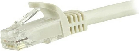 Kabllo Ethernet StarTech N6PATC3MWH, Cat6, 3 m, Gigabit, PoE, e bardhë