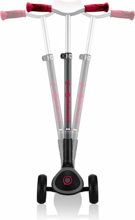 Skuter për fëmijë Globber, i zi i kuq