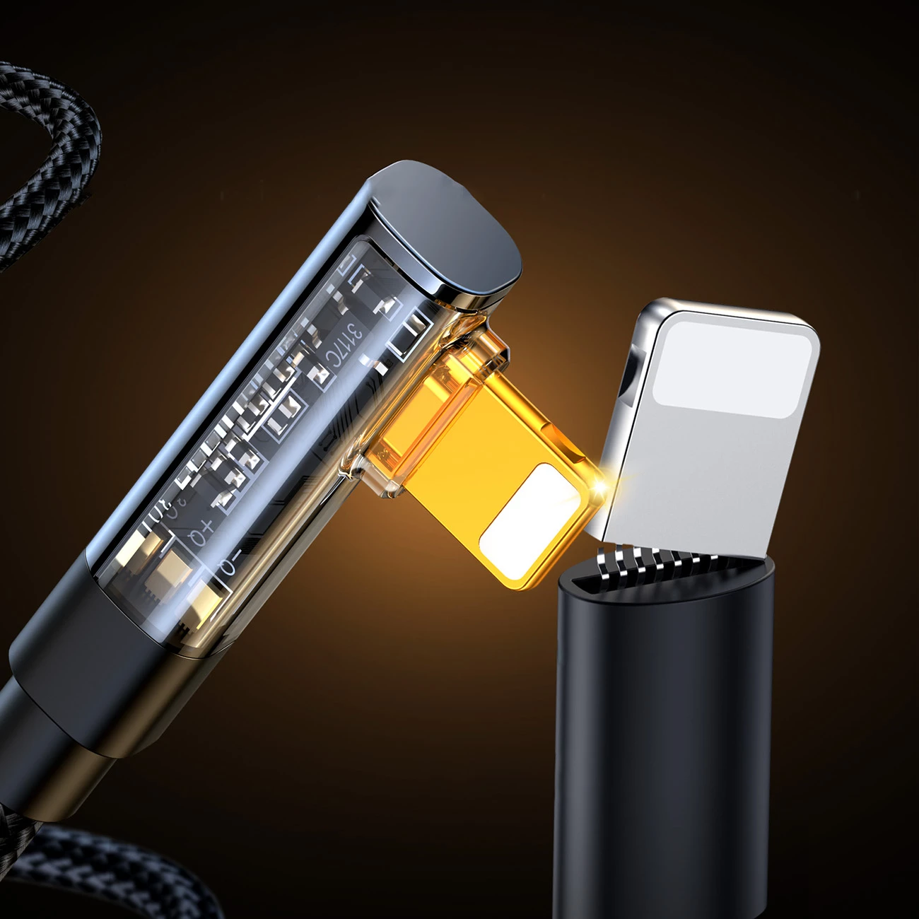 Kabllo Joyroom S-UL012A6 Lightning në USB-A, 1.2m, 2.4A, e zezë
