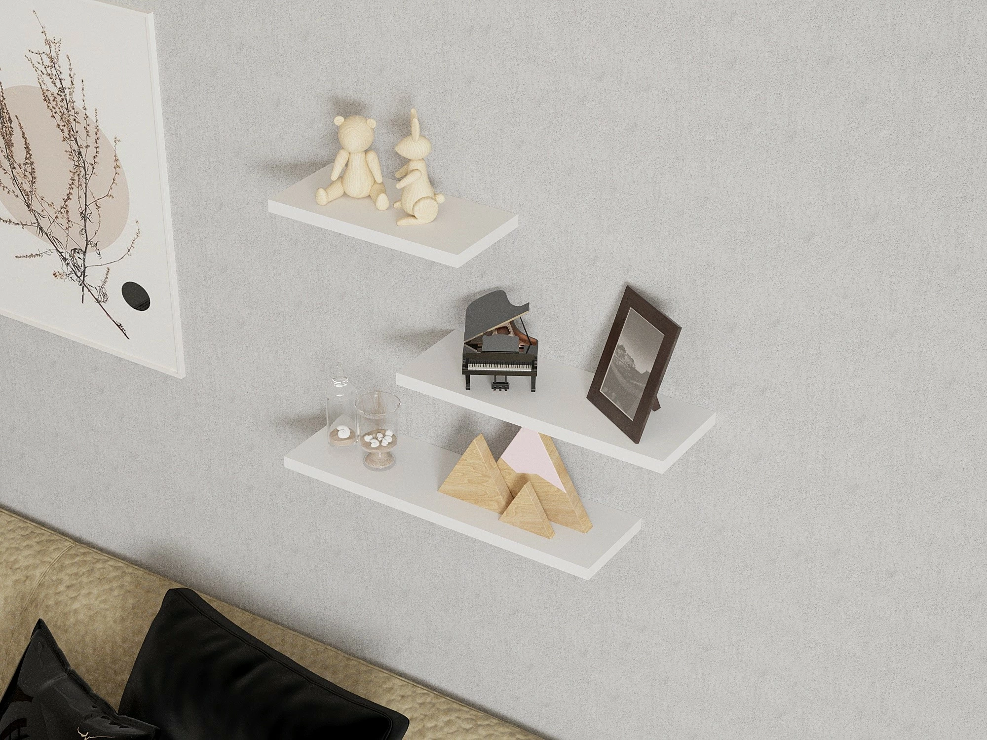 Raft muri Hanah Home, Leila, i bardhë