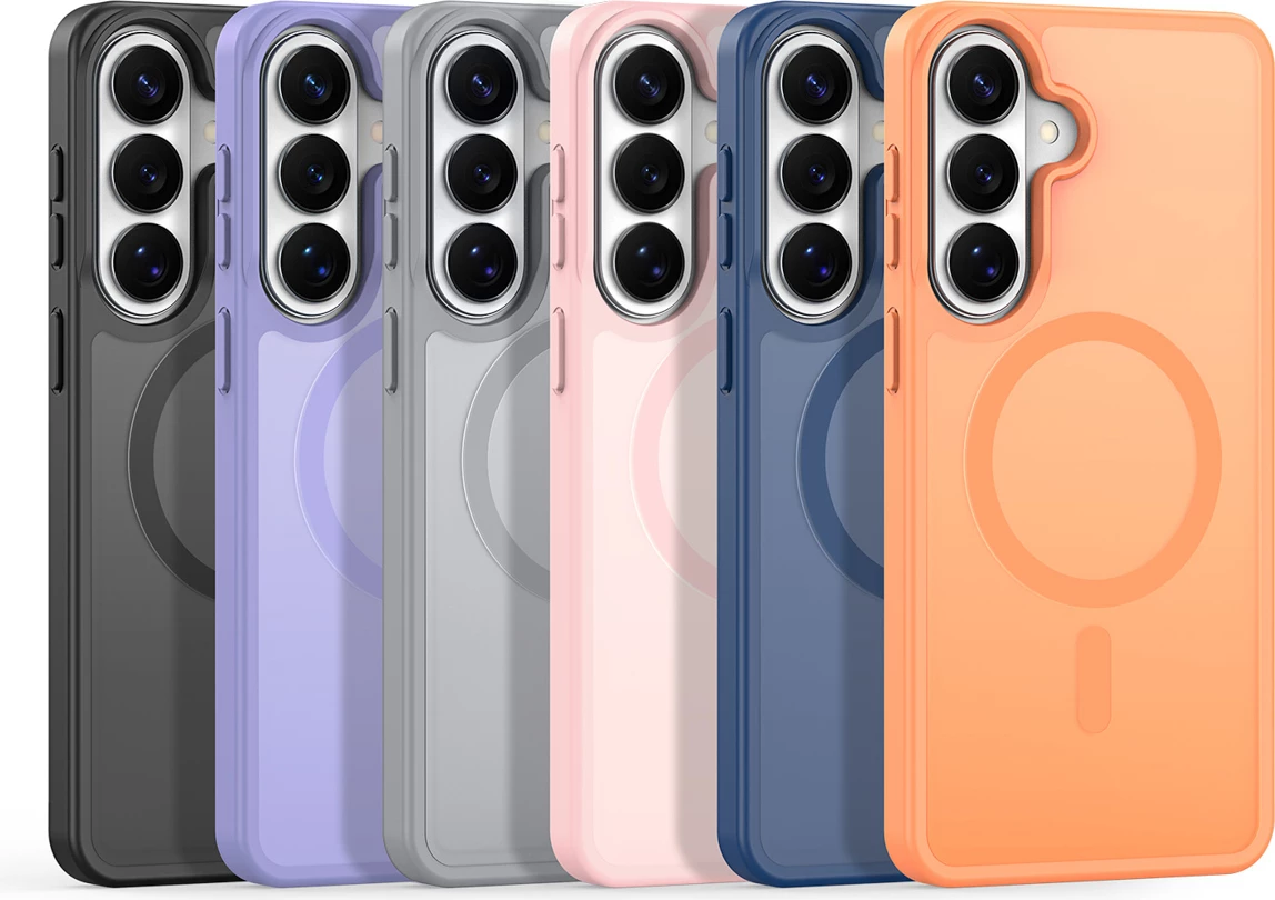 Mbështjellës Dux Ducis Yind për Samsung Galaxy S26 Plus, MagSafe kompatibil (38 magnete), TPU/PC, 2mm, e zezë, me kuti