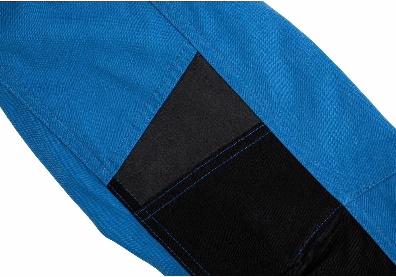 Xhaketë pune LAHTI PRO L40424 (L4042403), madhësi L, CANVAS 270 g/m², Zi/Kaltër