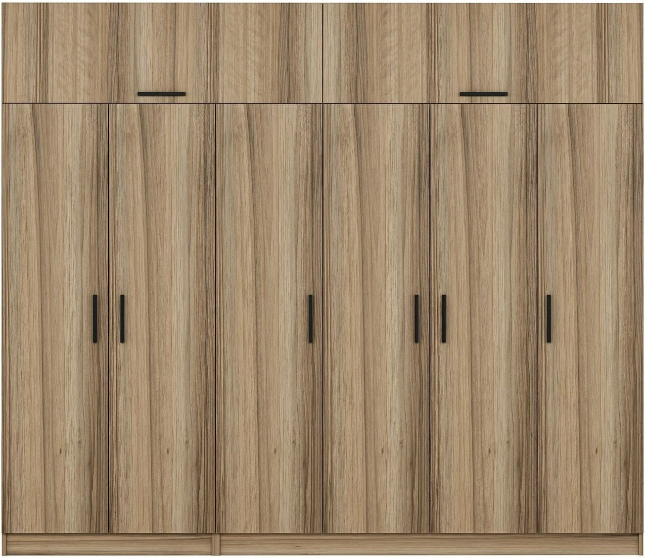 Dollap garderobe Skye Decor, ngjyrë dore, 270x255x52cm