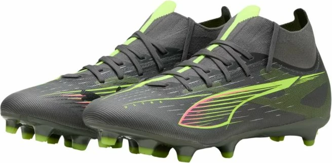 Atlete futbolli për meshkuj Puma, të hirtë