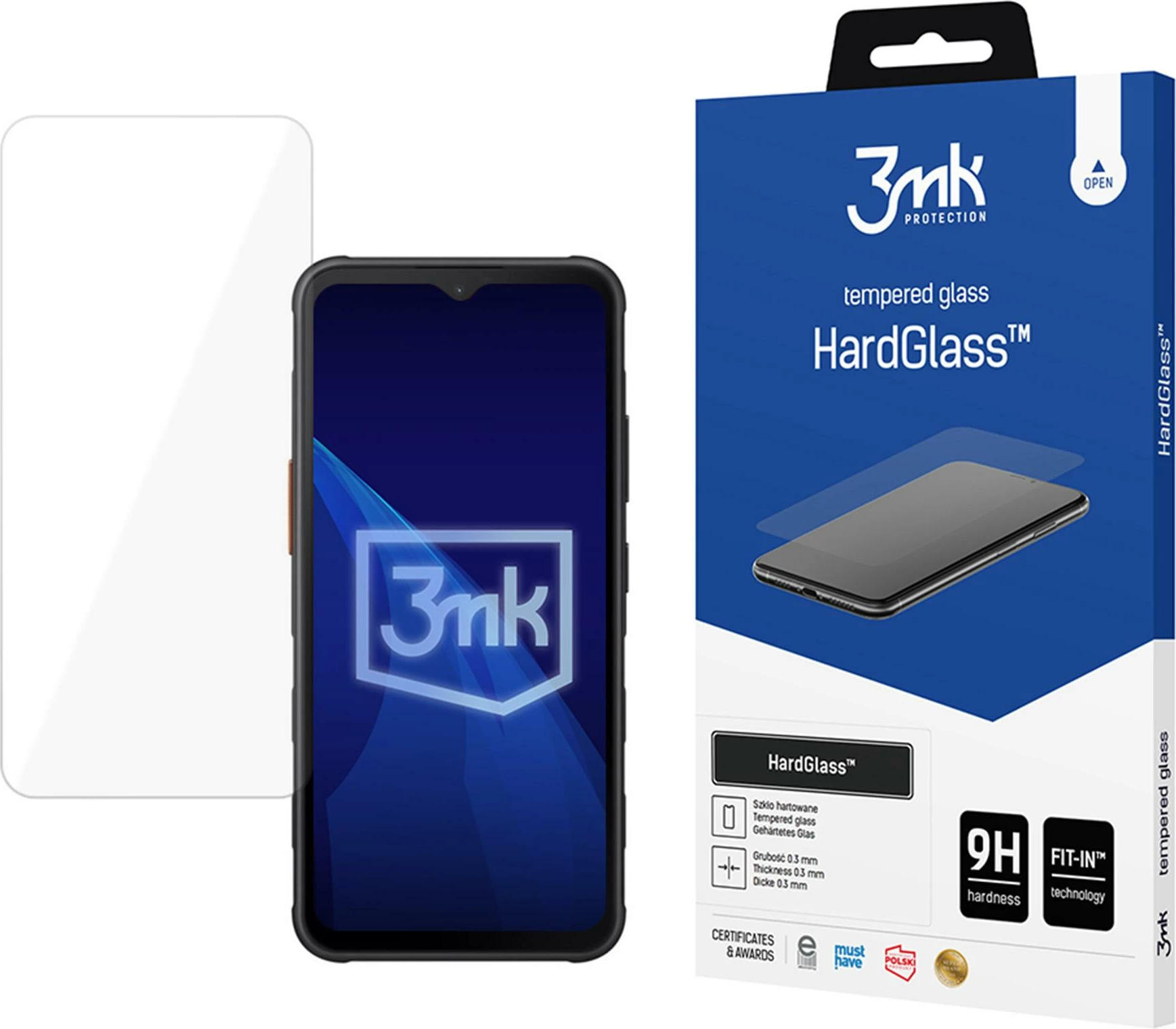 Xham i temperuar 3mk HardGlass për Samsung Galaxy XCover 7