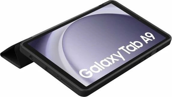 Mbështjellës tableti Tech-Protect SmartCase për Galaxy Tab A9 8.7 X110/X115, flip TPU, i zi