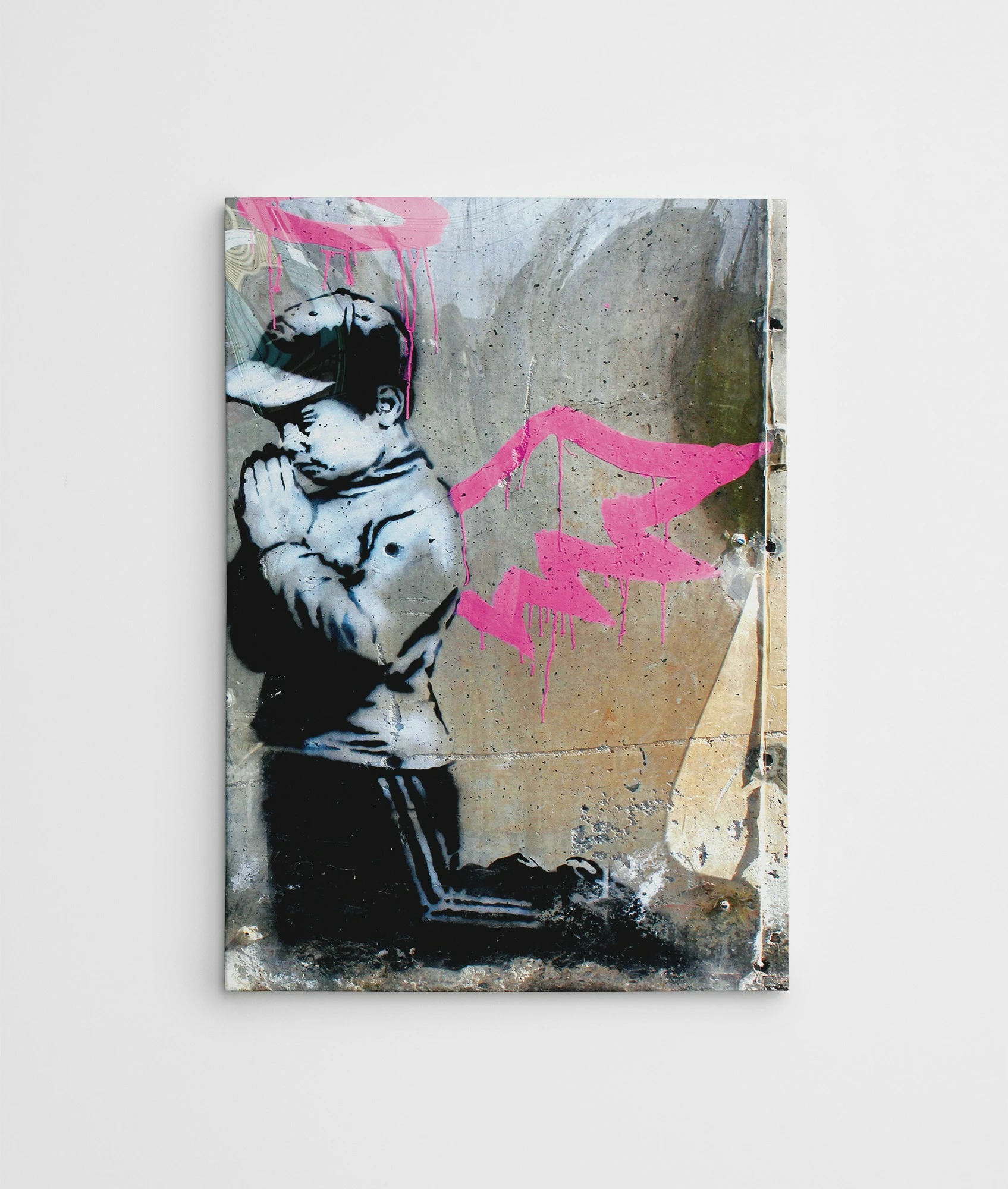 Pikturë dekorative në kanavacë, Banksy, shumëngjyrëshe, WY20, 50x70cm