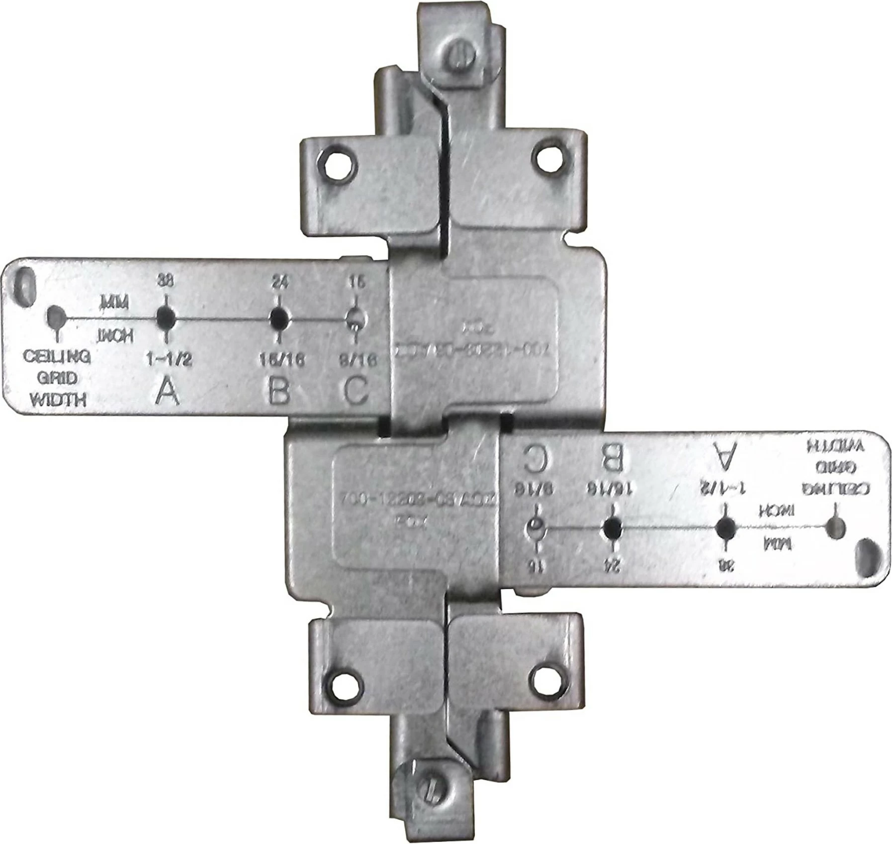 Kapëse tavani për rrjet Cisco Aironet AIR-AP-T-RAIL-R, për AP700 AP1600 AP2600 AP3600 AP3700 AP1040 AP1140 AP1260 AP3500 AP702i, argjend