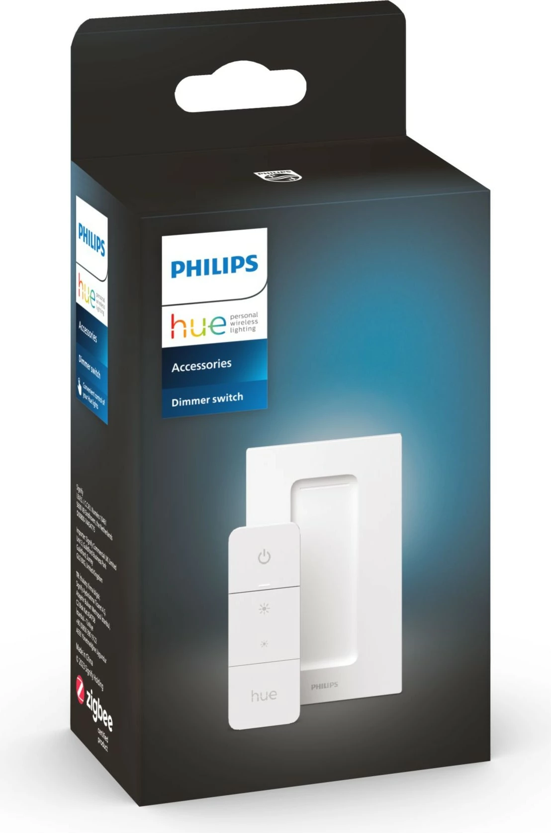 Dimmer & switch Philips Hue, model i fundit, IEEE 802.15.4, IP20, Butona, Bardhë