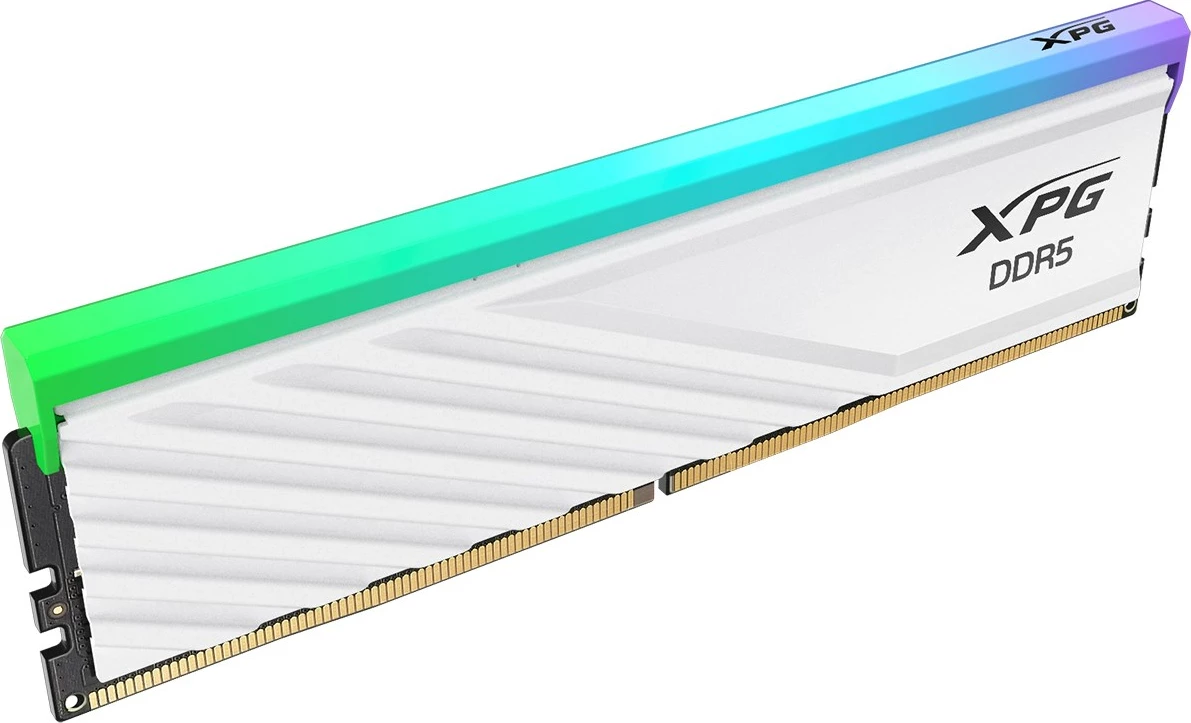 RAM memorje ADATA XPG LANCER BLADE RGB, 32 GB (2x16 GB), DDR5, 6000 MHz, e bardhë