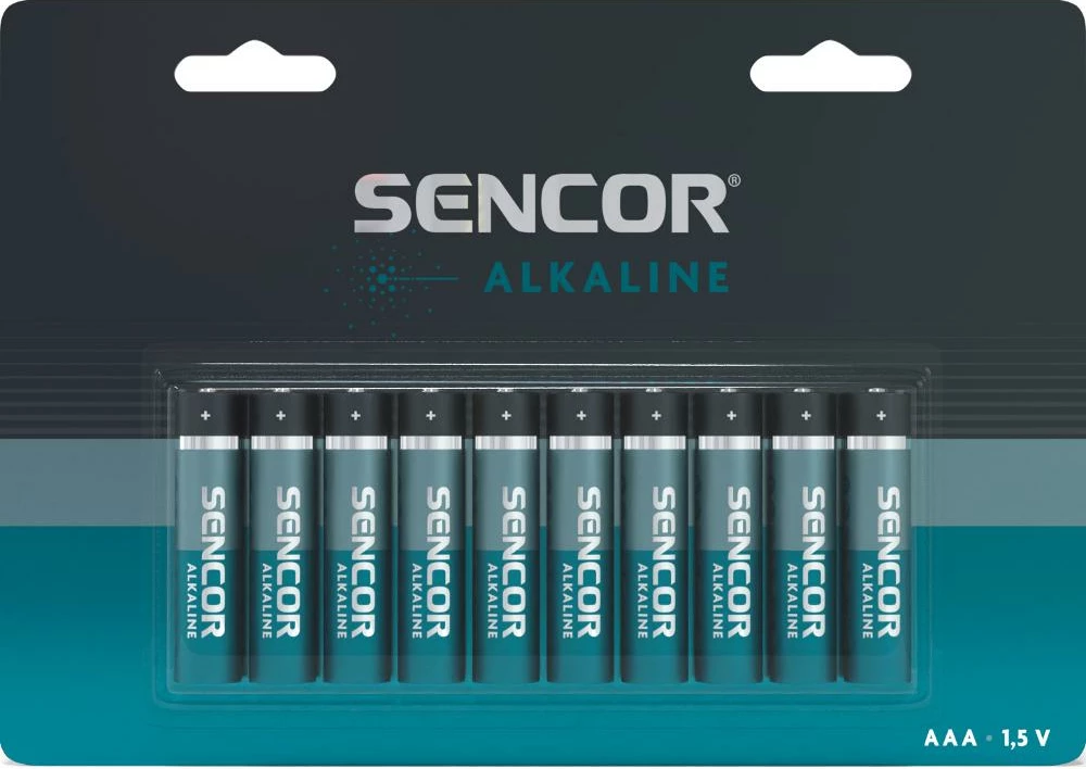 Bateri Sencor SBA LR03 10BP AAA Alk, 10 copë
