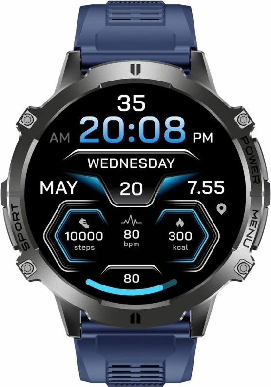 Smartwatch Gravity GT42-2, rrip i zi + byzylyk