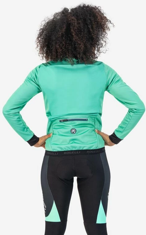 Jakne për femra Rogelli, turquoise