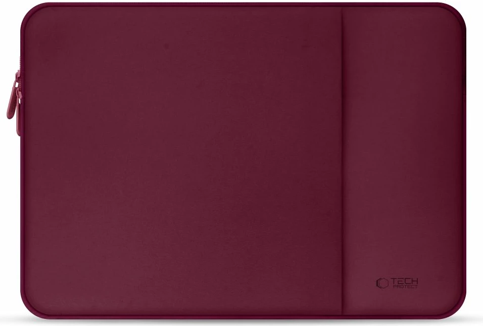 Mbështjellës laptopi Tech-Protect Neoprene 15-16 inç, Kuq e errët