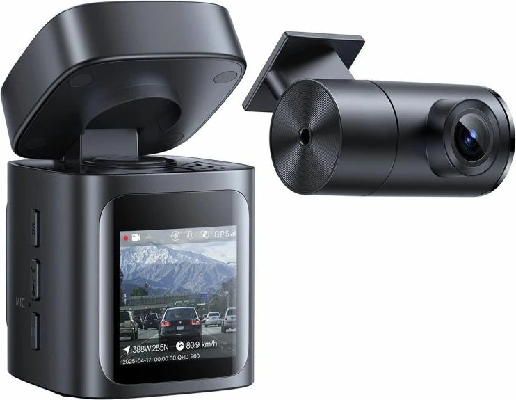 Kamerë sigurie për vetura Baseus PrimeTrip VD1 Pro, e zezë, set me dy kamera