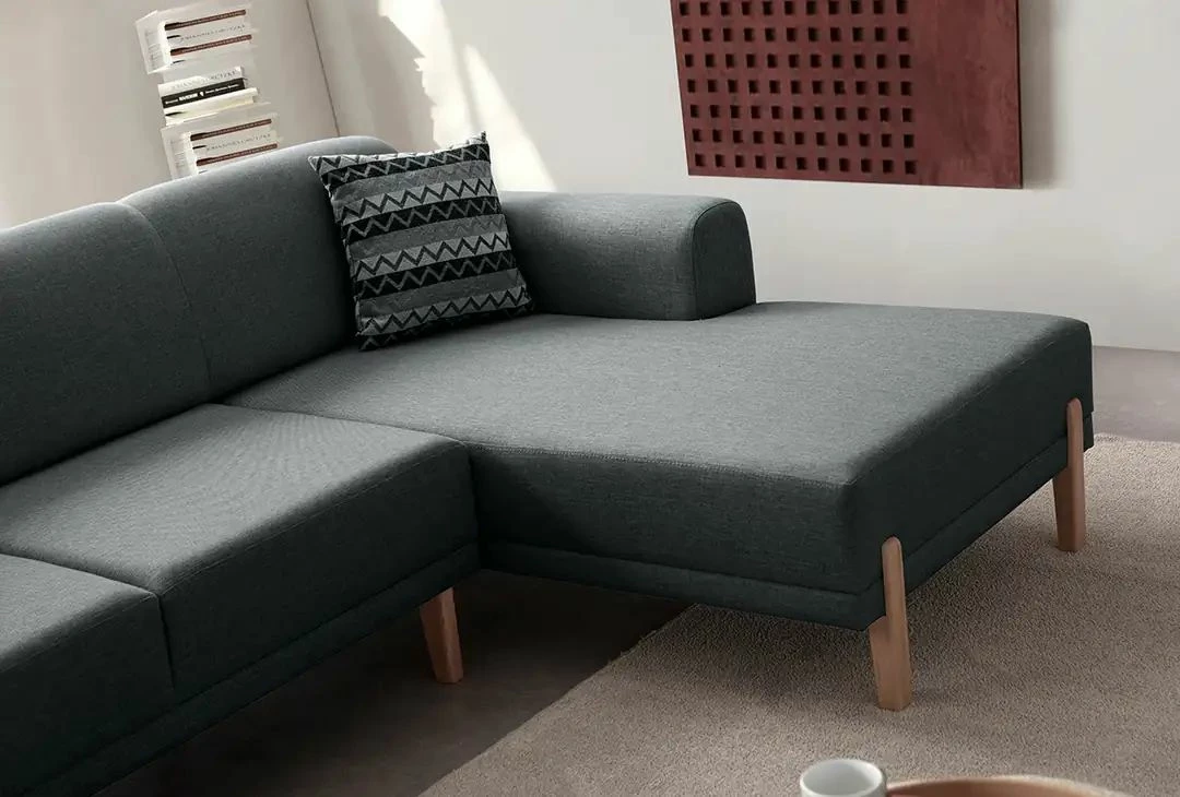 Kënd-sofë krevati, ngjyrë antracit, Atelier del Sofa, Relax Djathtas