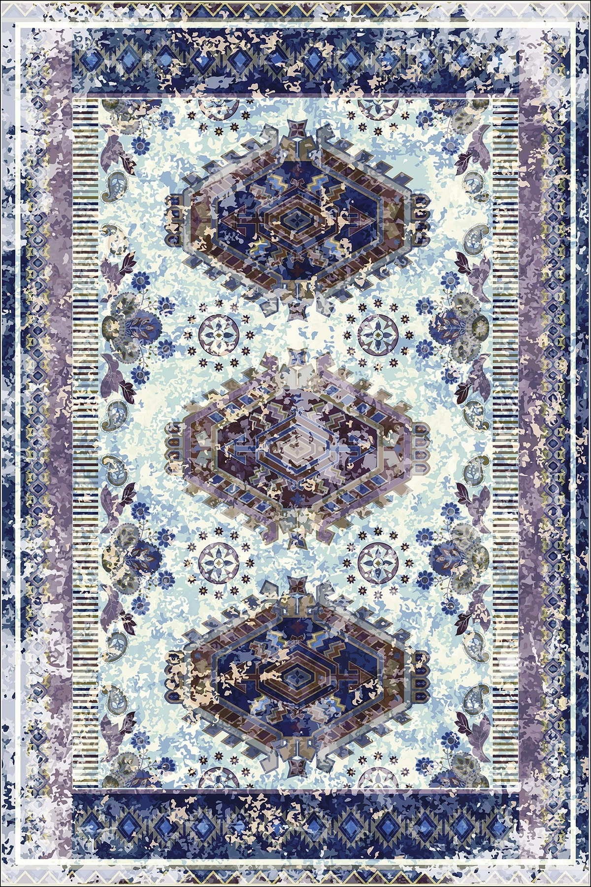 Qilim korridori, shumëngjyrësh, Conceptum Hypnose CT-1241, 80x150cm