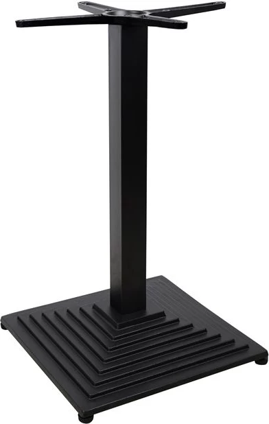 Bazë hekuri e derdhur, e zezë, 45x45x72, e kryqëzuar, 45x45, FH416